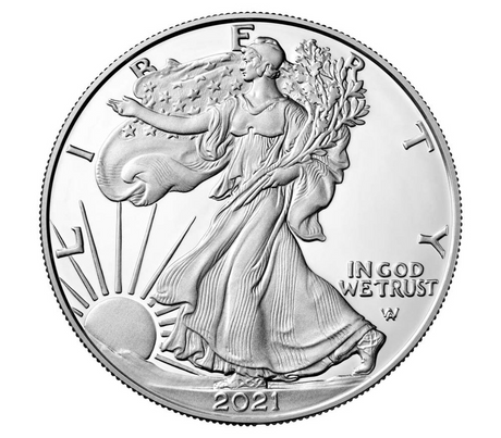Eagle Silver Coin 2021
